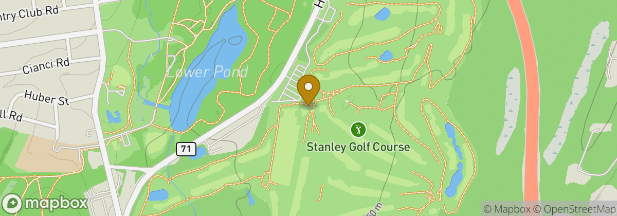 Map location: Stanley Golf Course