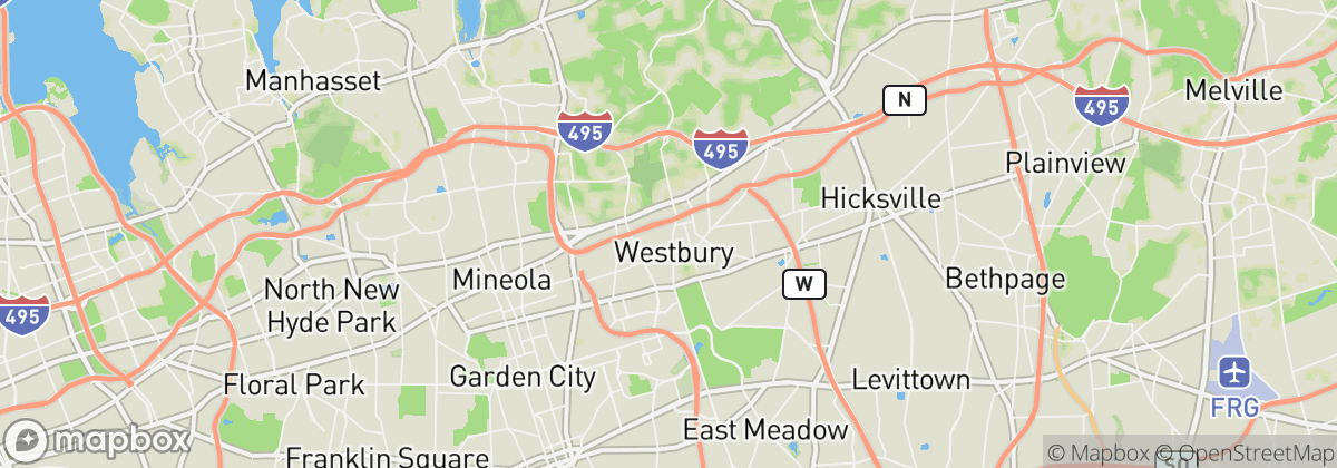 Map: Westbury, NY