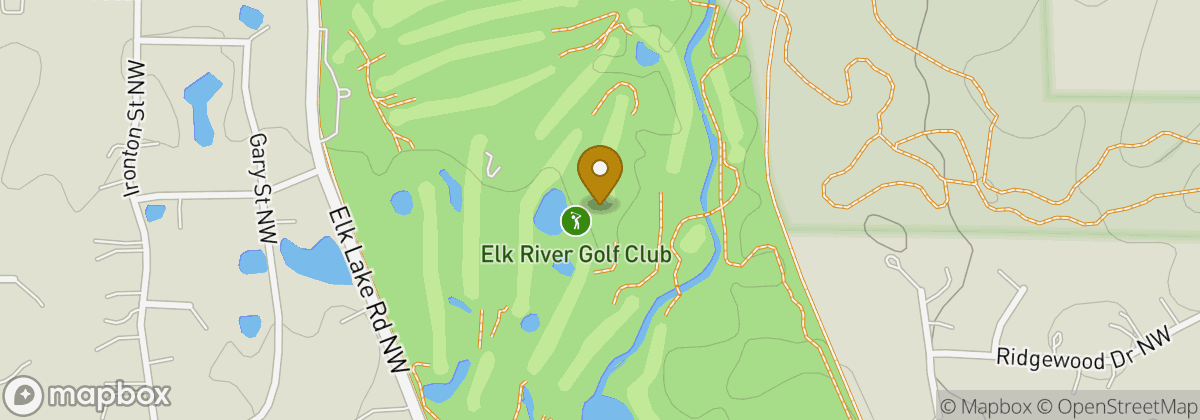 Map location: Elk River Golf Club