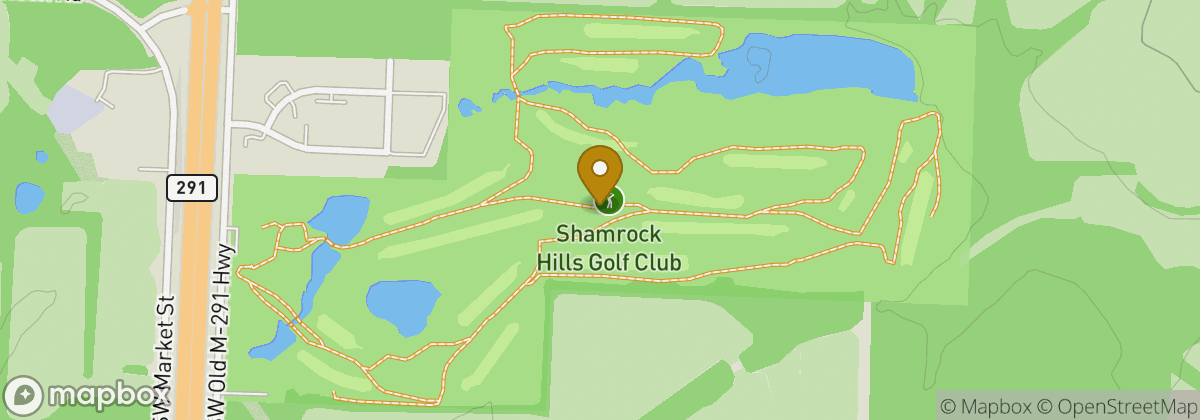 Map location: Shamrock Hills Golf Club