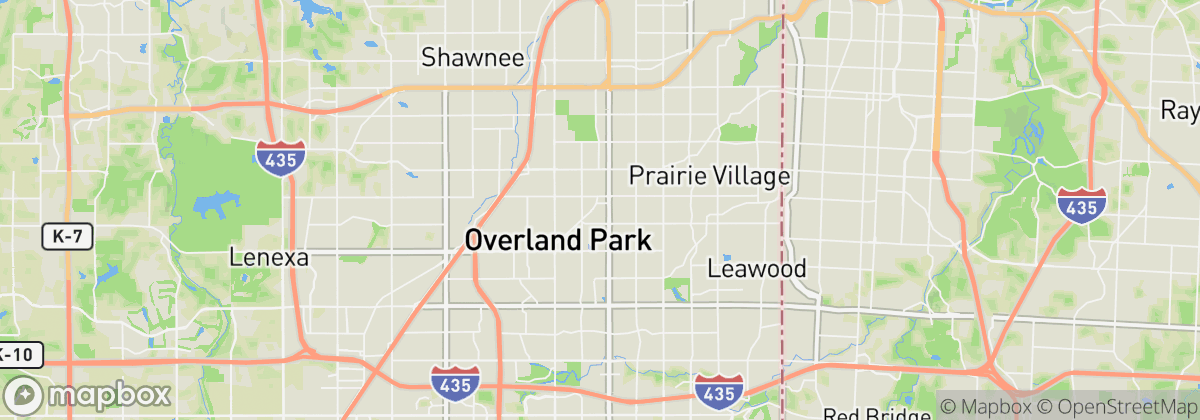 Map: Overland Park, KS