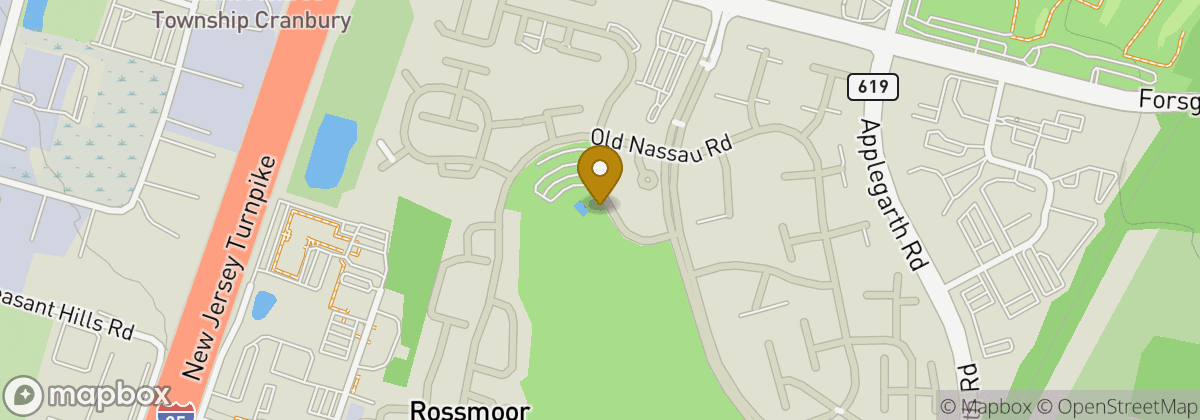 Map location: Rossmoor Golf Course