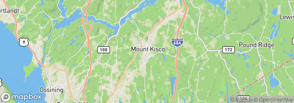 Map: Mount Kisco, NY