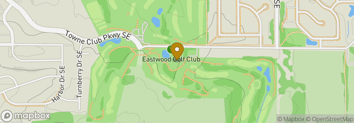 Map location: Eastwood Golf Club