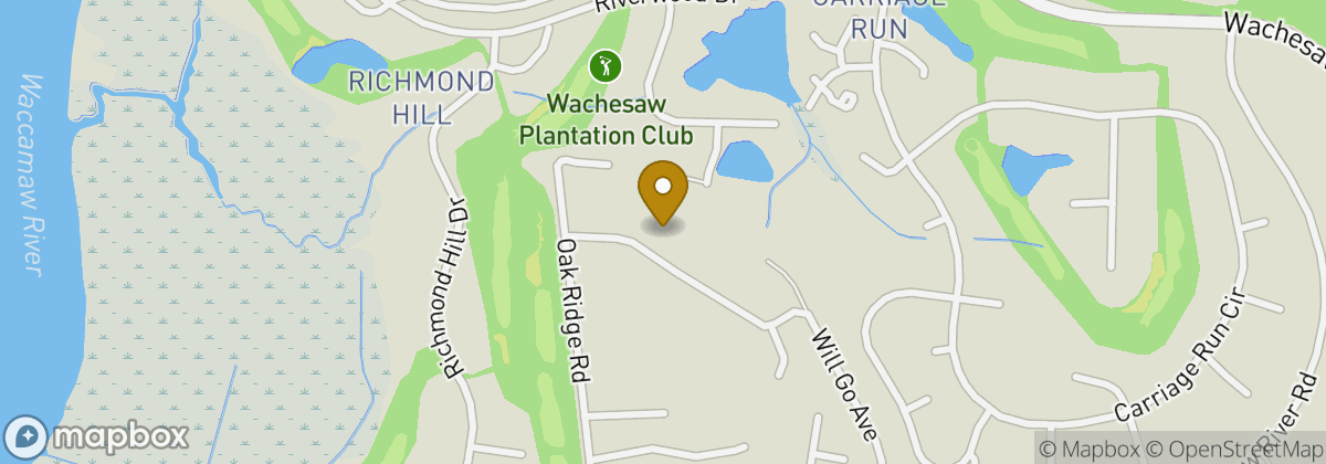 Map location: Wachesaw Plantation Club