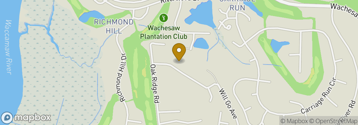 Map location: Wachesaw Plantation Club
