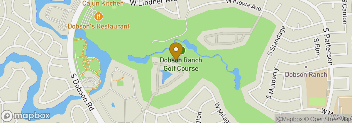 Map location: Dobson Ranch Golf Course