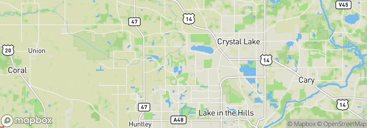 Map: Village of Lakewood, IL