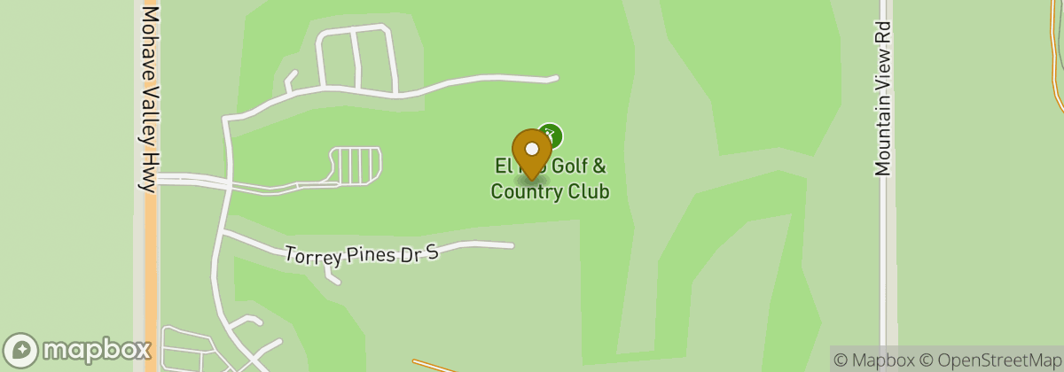 Map location: El Rio Golf & Country Club
