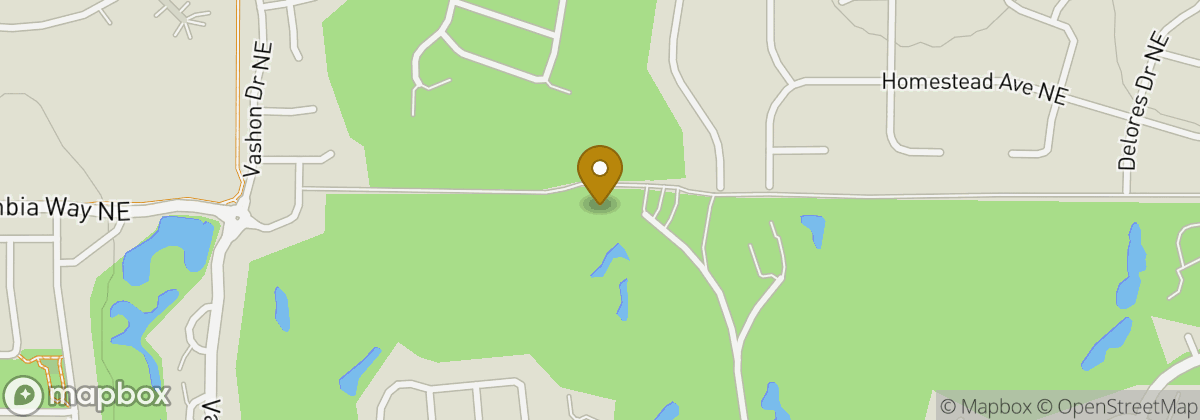 Map location: Hawks Prairie Golf Course