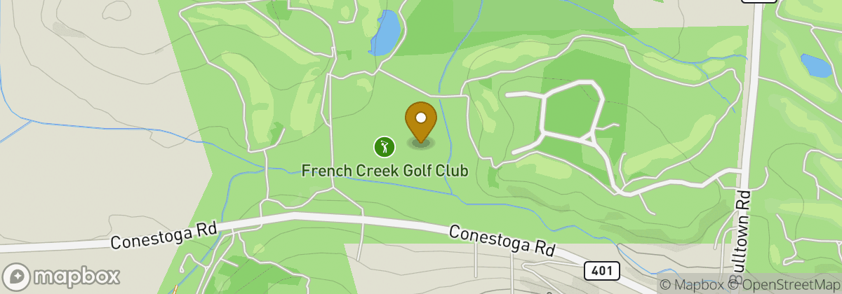 Map location: French Creek Golf Club