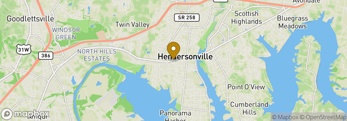 Map location: Bluegrass Golf Club