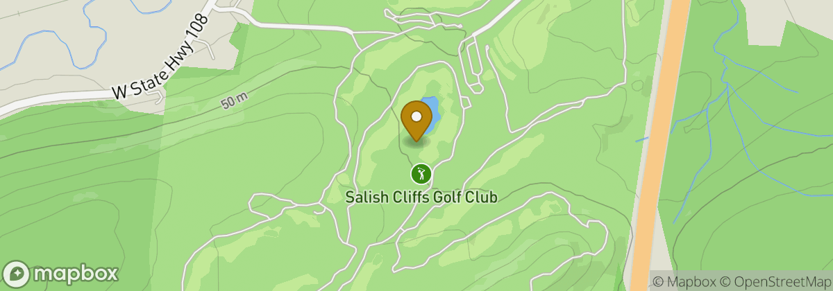 Map location: Salish Cliffs Golf Club