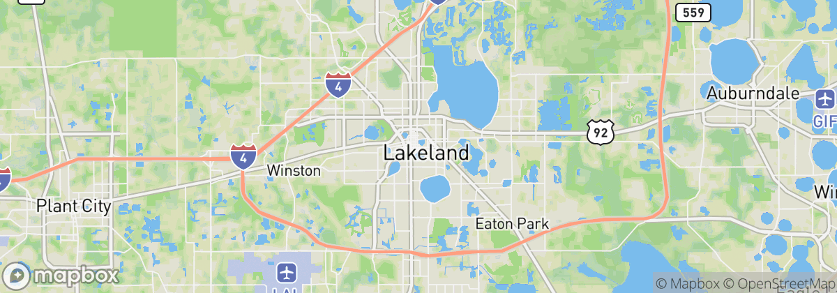 Map: Lakeland, FL