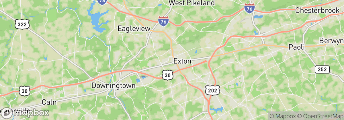 Map: Exton, PA