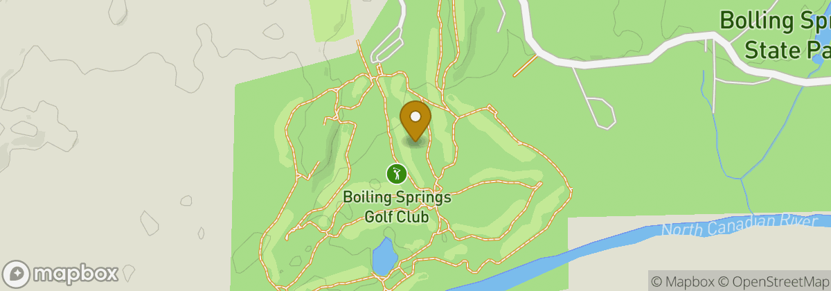 Map location: Boiling Springs Golf Club