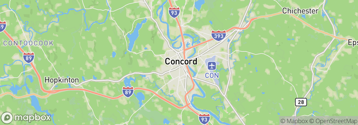 Map: Concord, NH