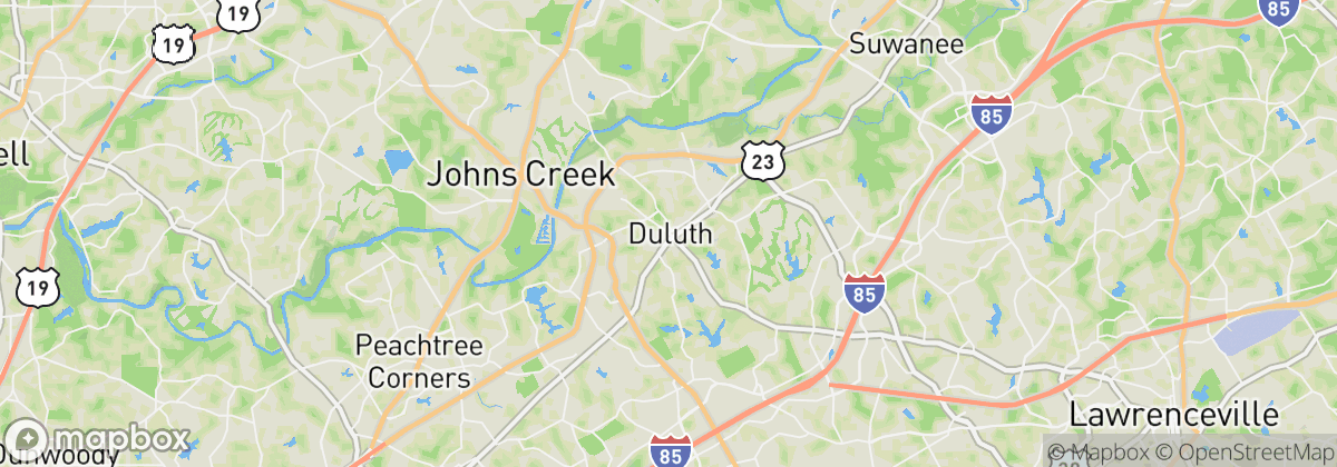 Map: Duluth, GA