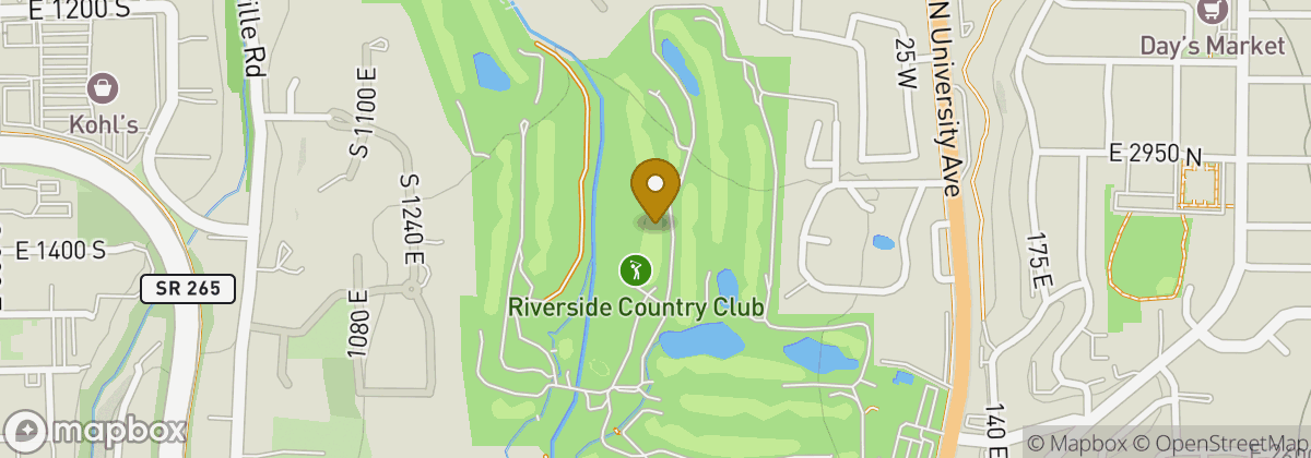 Map location: Riverside Country Club