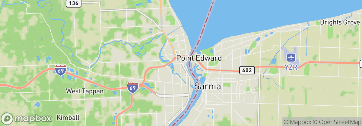Map: Port Huron, MI