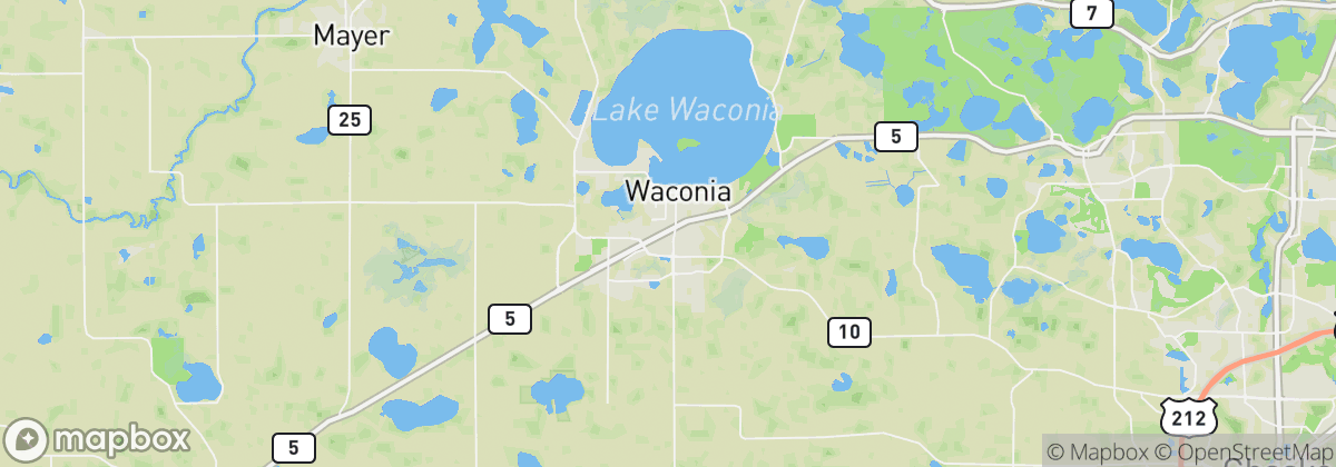Map: Waconia, MN