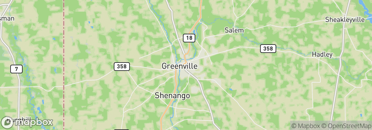 Map: Greenville, PA