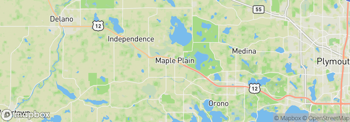 Map: Maple Plain, MN