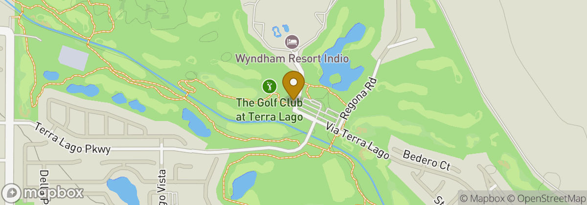 Map location: The Golf Club at Terra Lago