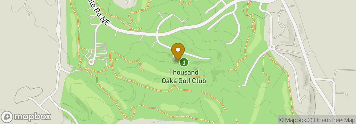 Map location: Thousand Oaks Golf Club