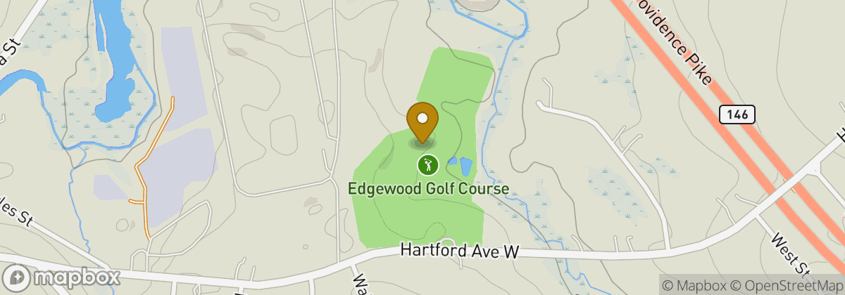 Map location: Edgewood Golf Course