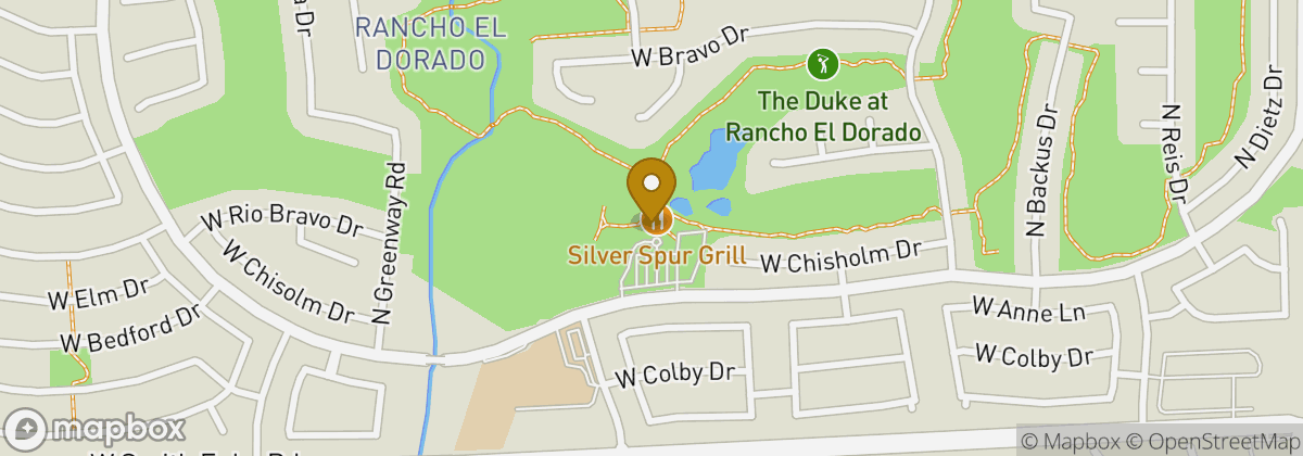 Map location: The Duke at Rancho El Dorado