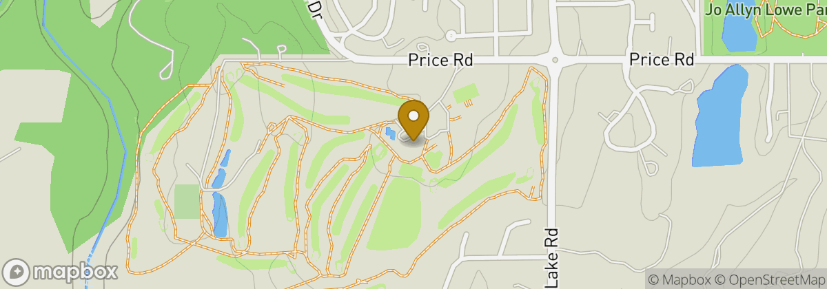 Map location: Hillcrest Country Club