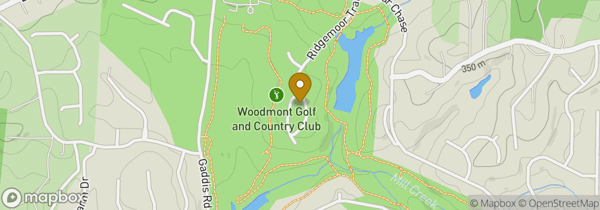 Map location: Woodmont Golf and Country Club