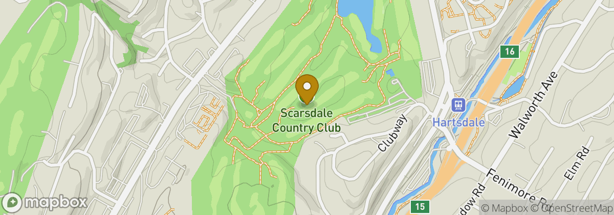 Map location: Scarsdale Country Club