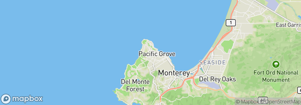 Map: Pacific Grove, CA
