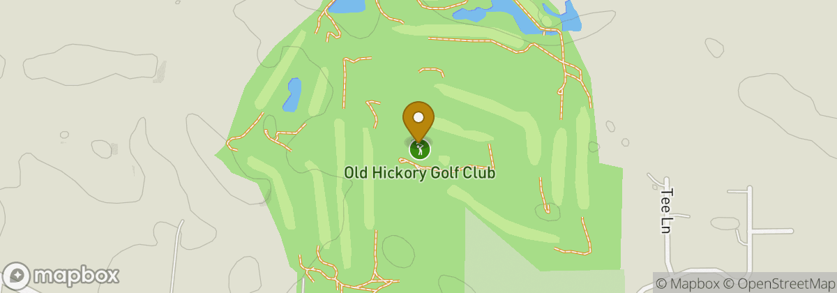 Map location: Old Hickory Golf Club