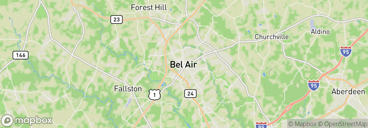 Map: Bel Air, MD