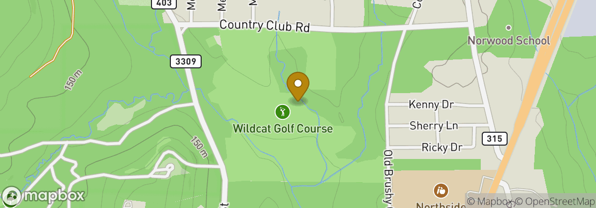 Map location: Wildcat Golf Club