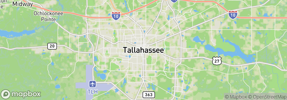 Map: Tallahassee, FL