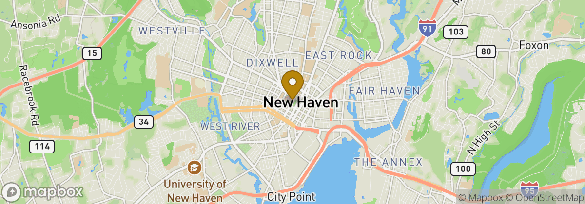 Map location: New Haven