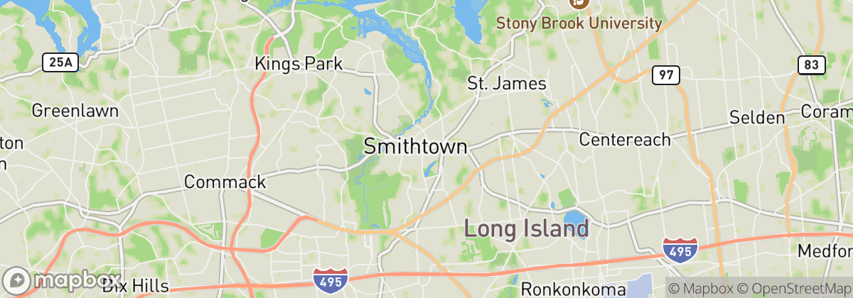 Map: Smithtown, NY