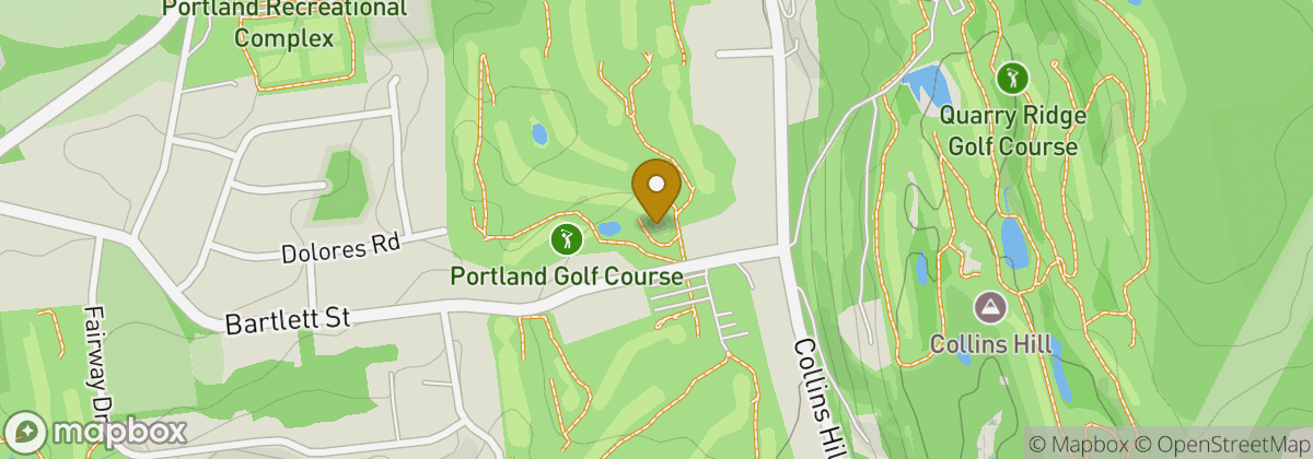 Map location: Portland Golf Course