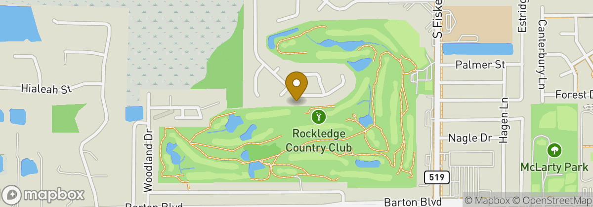 Map location: Rockledge Country Club