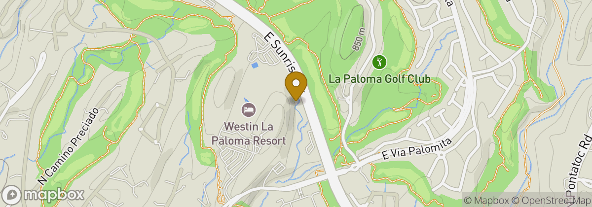 Map location: La Paloma Golf Club