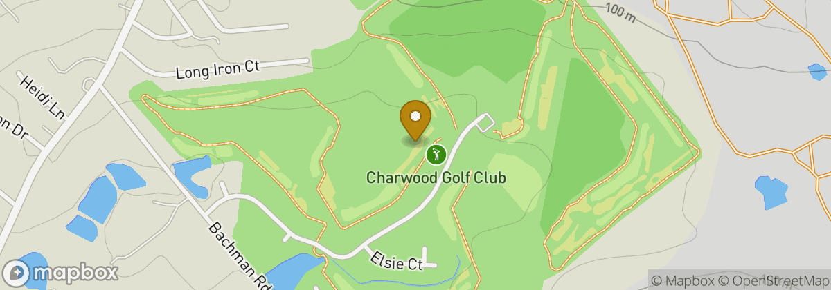 Map location: Charwood Golf Club