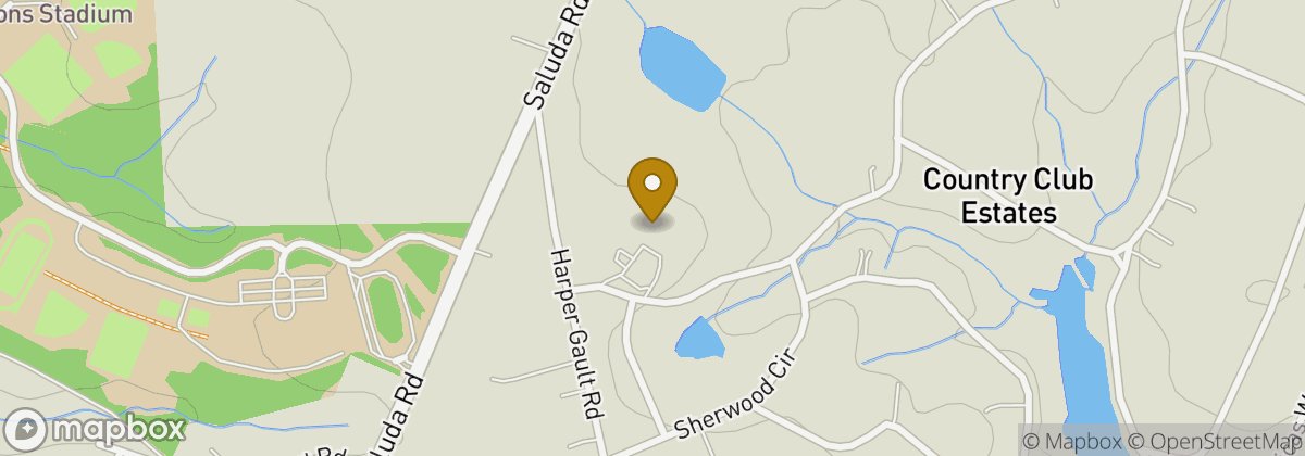 Map location: Rock Hill Country Club