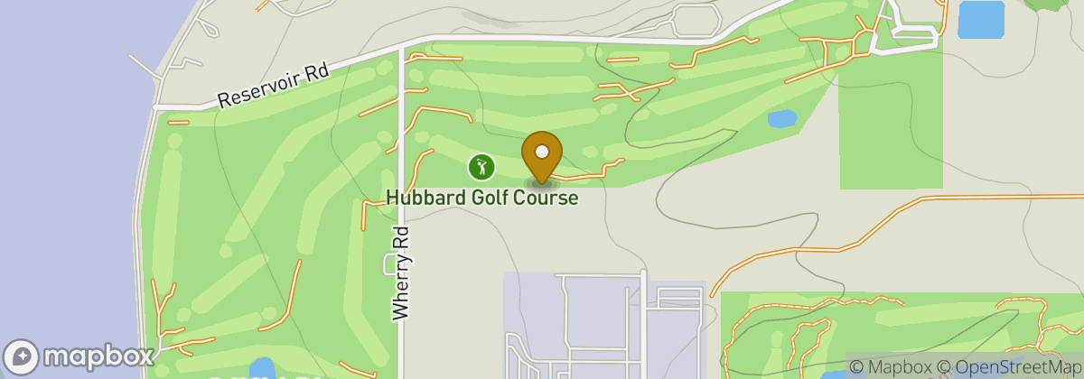 Map location: Hubbard Golf Course (Hill Air Force Base)