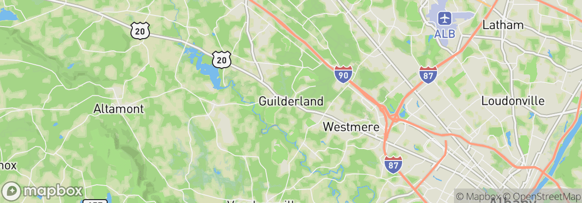 Map: Guilderland, NY