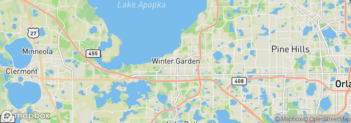 Map: Winter Garden, FL