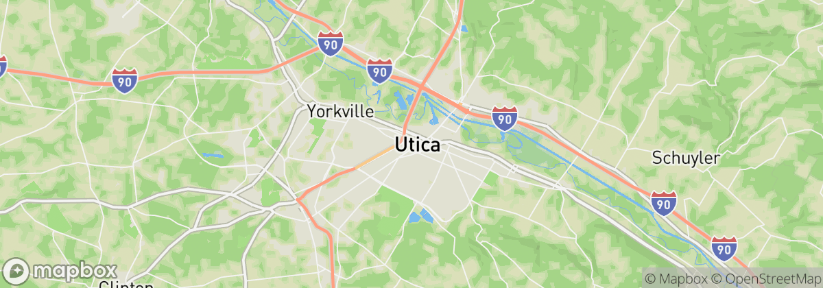 Map: Utica, NY